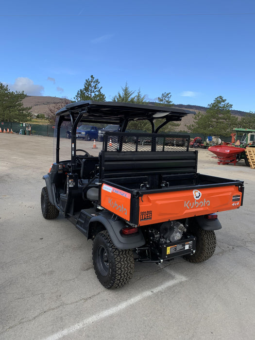 2021 Kubota RTV-X1140W-H Plastic Canopy, Windshield Acrylic Clear, LED Strobe Light, Wire Harness Kit, Back up Alarm
