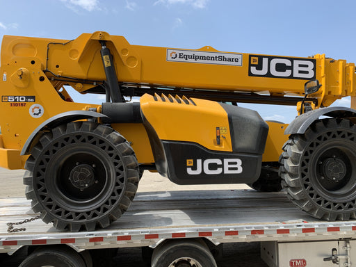2020 JCB 510-56 Cab/Heat/Air, Solid Tires, Work Lights, Beacon, Aux Hydraulics, Back up Alarm, Lifting Eye, ES Decals
