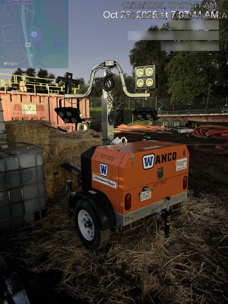 2024 Wanco WLTT-4MM4K Diesel, Deep Sea Controller, Shore Power Plug, Auto Start, (4) 350W LED Floodlights, 4kW Generator, 60 Gal Fuel Tank, 2" Ball, T3