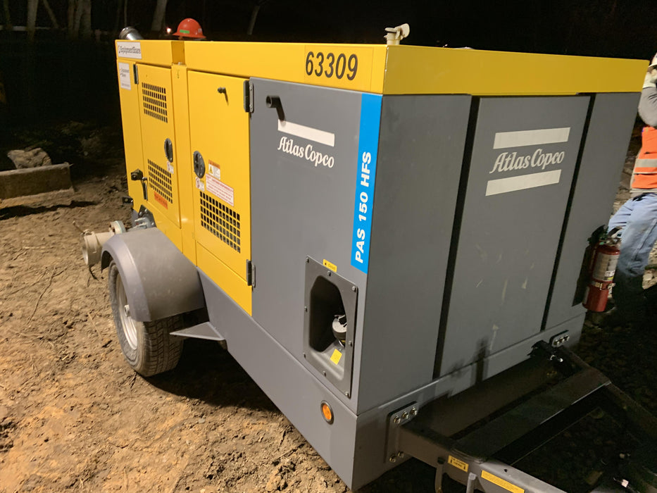 2020 ATLAS COPCO PAS 150 HF CS Enclosed