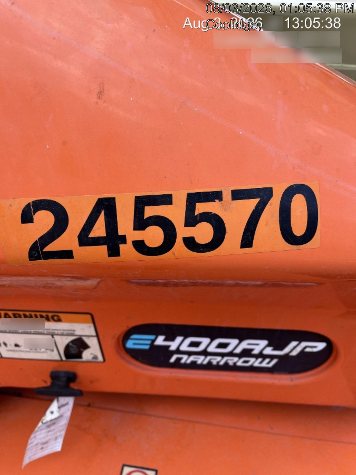 2022 JLG E400AJP Narrow