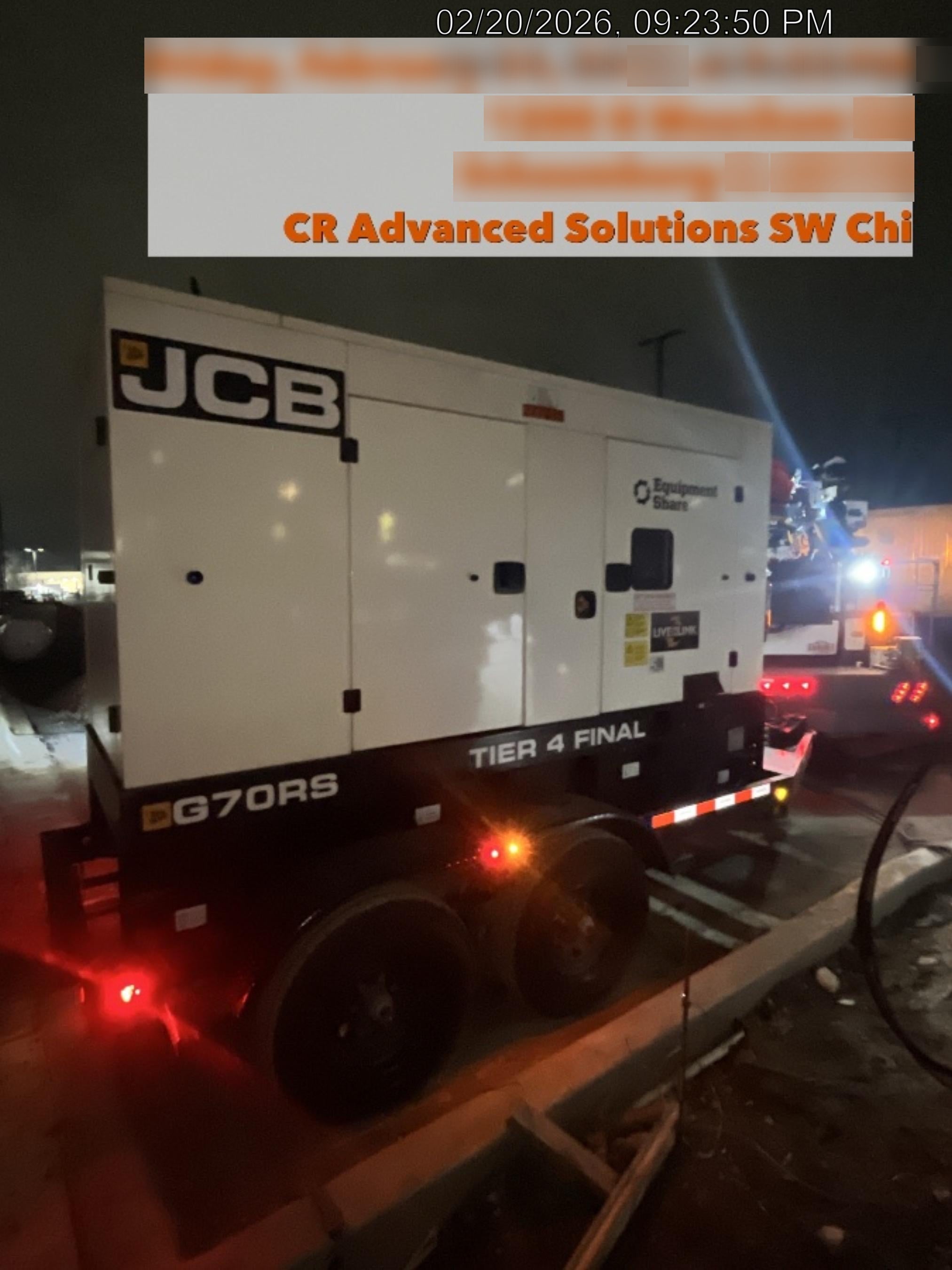 2022 JCB G70RST4F