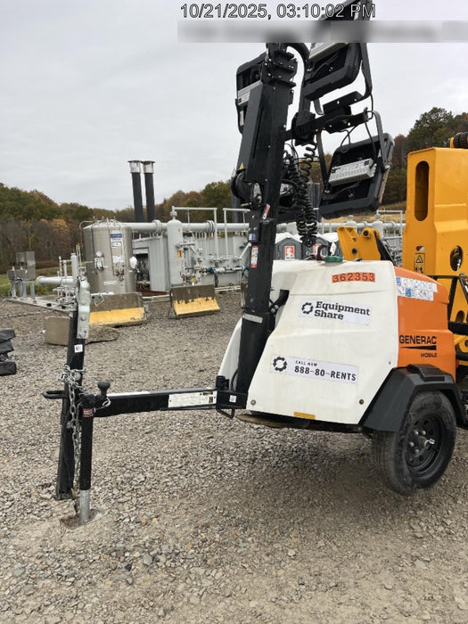 2023 Generac MLT2 Diesel, Flex Switch 120V Input, Powerzone Controller, 
(4) 320W LED Lights, 4kW Generator, 39.9 Gal Fuel Tank, 2" Ball, T3