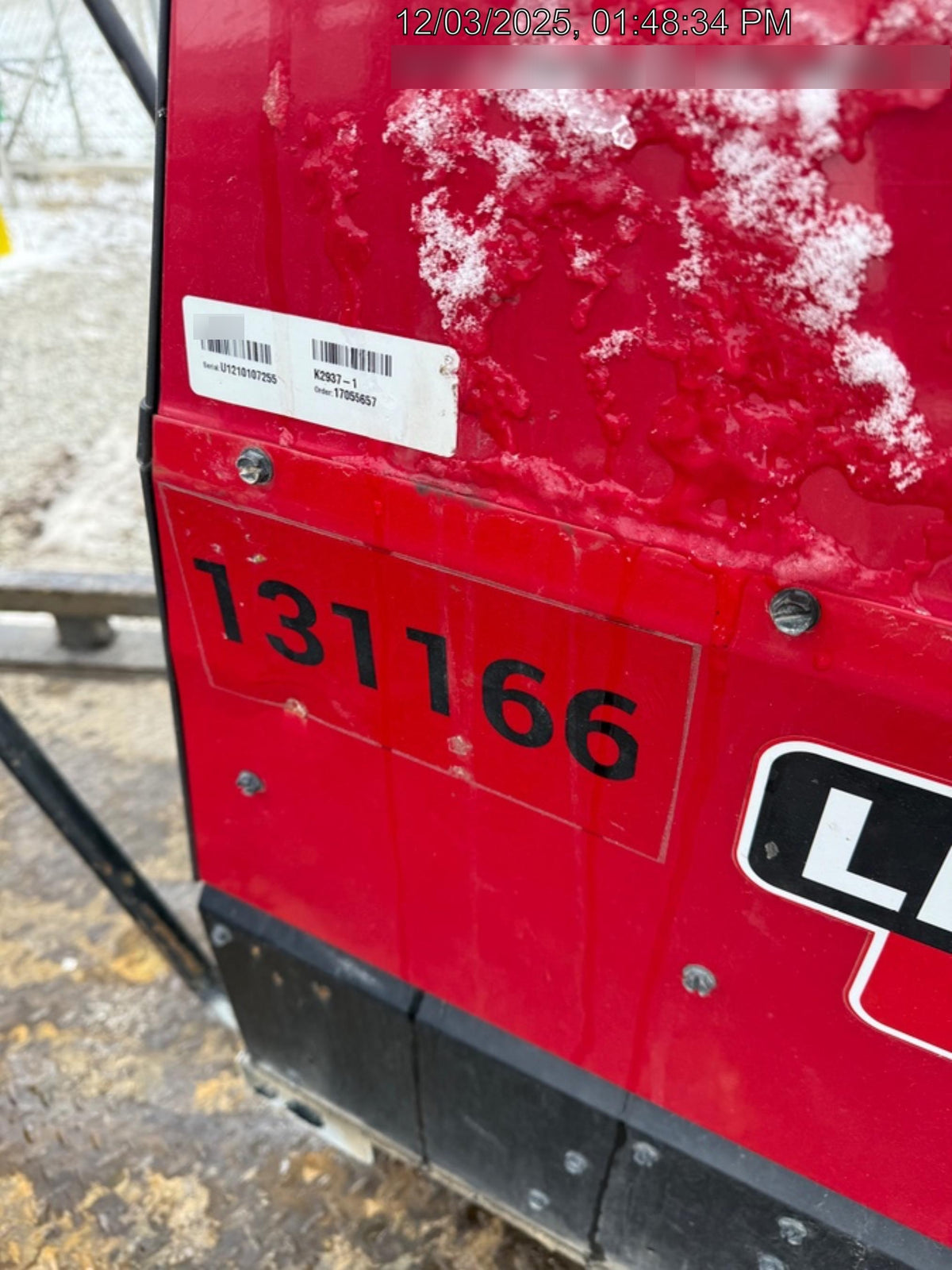 2021 Lincoln Electric Ranger 305 LPG K3430-1, Ranger 305 LPG, Undercarriage, Tank Holder & Strap, 10kw AC Gen, 25hp Kohler LPG Eng