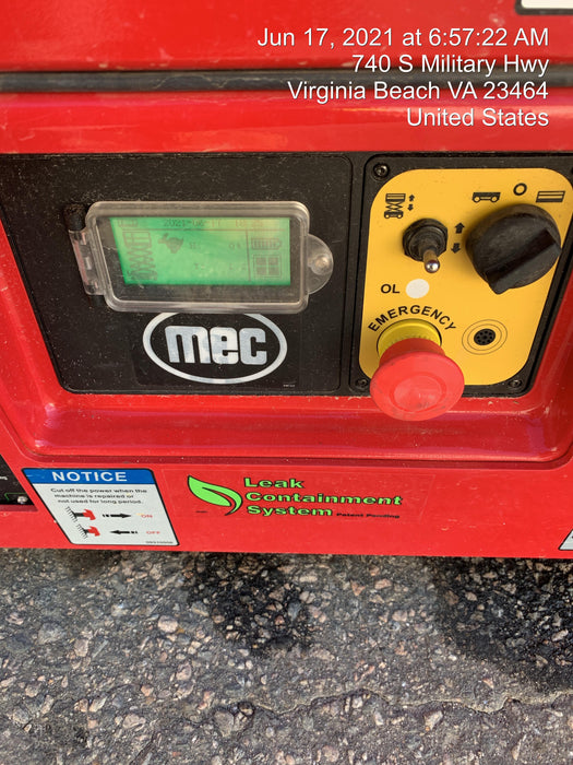 2020 MEC 1330SE Leak Containment System