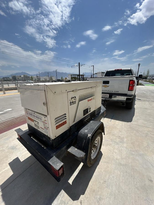 2020 Multiquip DLW400ESA4 400 amp Welder, 14kW, 120/240V, T4F Kubota, Trailer