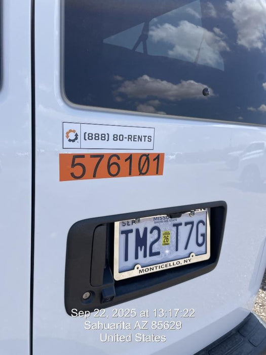 2025 CHEVROLET Express Van - Rental