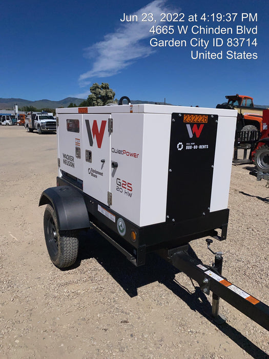 2022 WACKER NEUSON G25