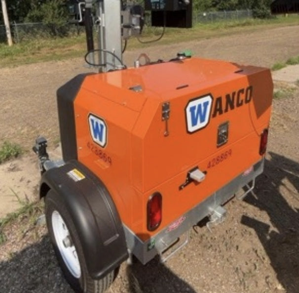 2024 Wanco WLTT-4MM4K Diesel, Deep Sea Controller, Shore Power Plug, Auto Start, (4) 350W LED Floodlights, 4kW Generator, 60 Gal Fuel Tank, 2" Ball, T3