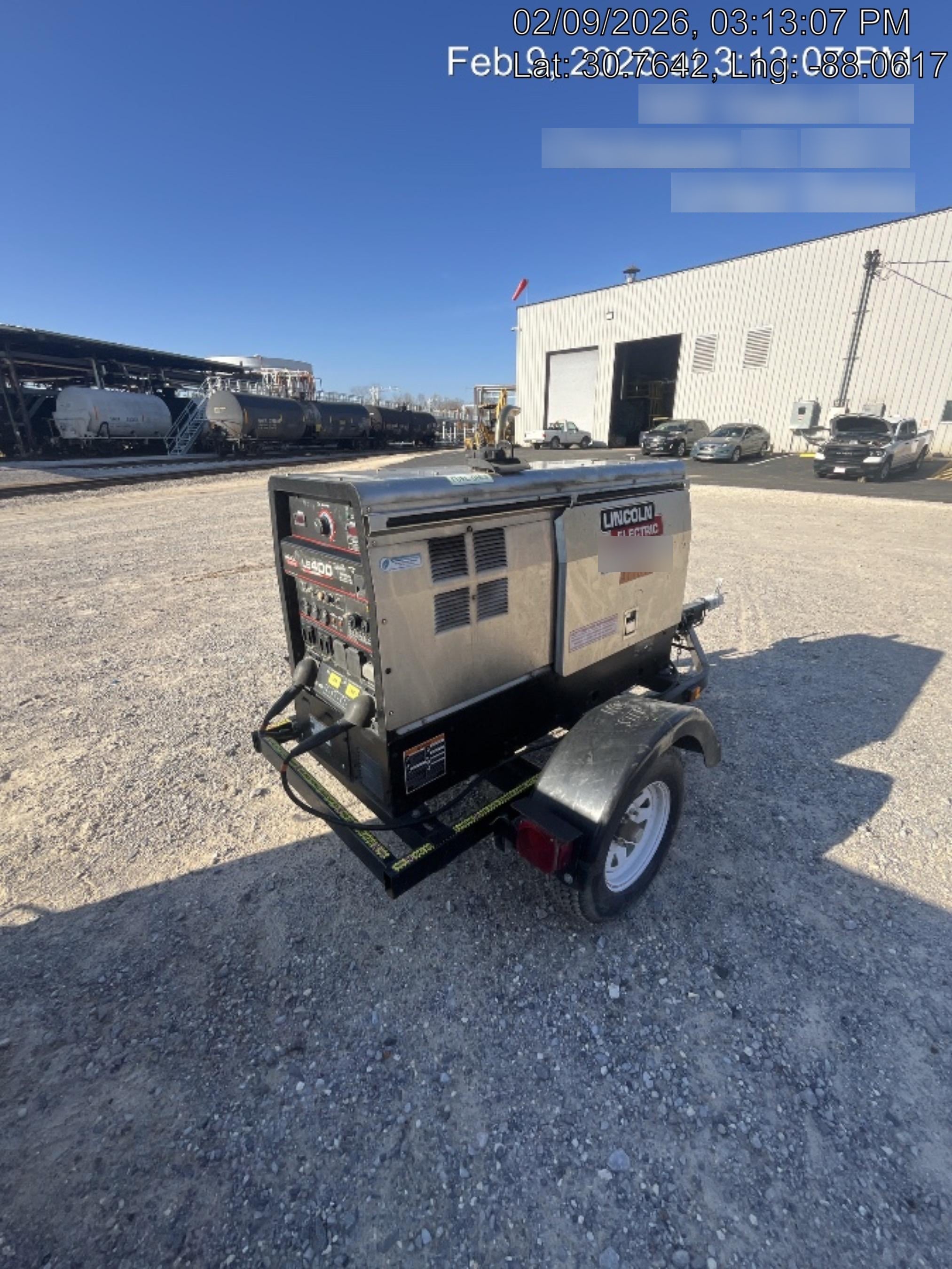 2024 Lincoln Electric LE400 Kubota V1505, Trlr, Cable Rack, Light Kit, ES Decals, T3
