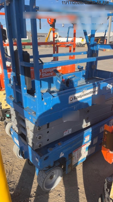 2020 Genie GS-1930 Solid Non Marking Tires, Beacon, Folding rails with half height swing gate