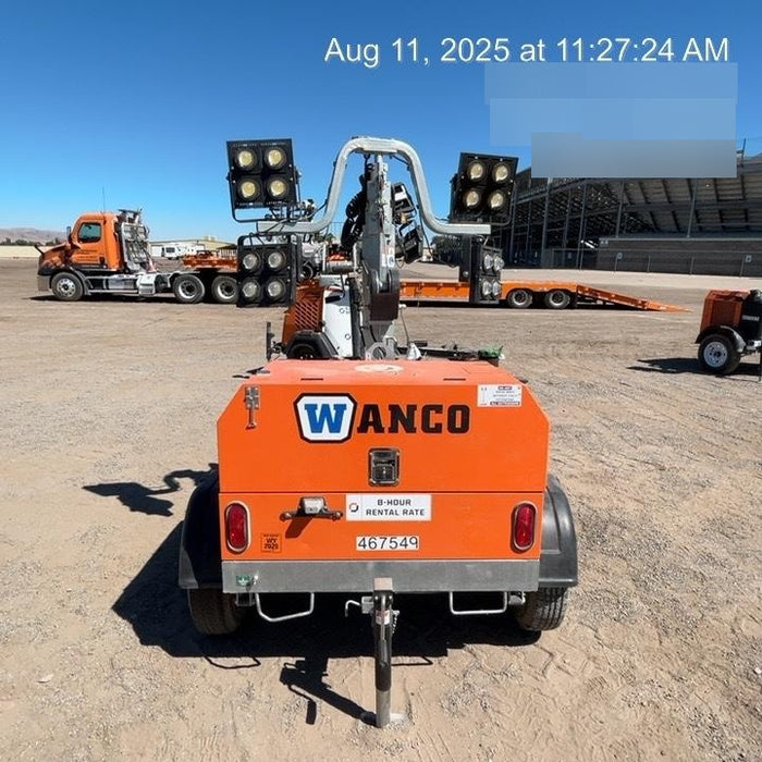 2024 Wanco WLTT-4MM4K Diesel, Deep Sea Controller, Shore Power Plug, Auto Start, (4) 350W LED Floodlights, 4kW Generator, 60 Gal Fuel Tank, 2" Ball, T3