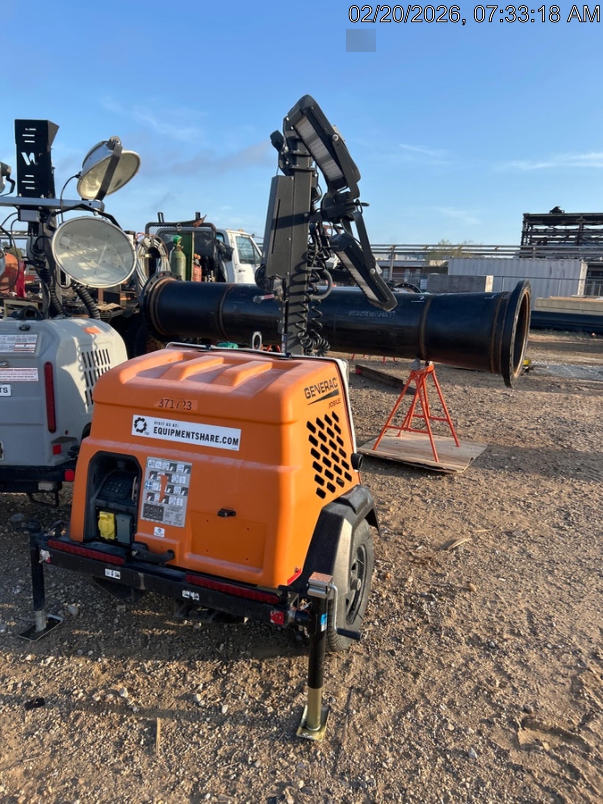 2023 Generac MLT2 Diesel, Flex Switch 120V Input, Powerzone Controller, 
(4) 320W LED Lights, 4kW Generator, 39.9 Gal Fuel Tank, 2" Ball, T3