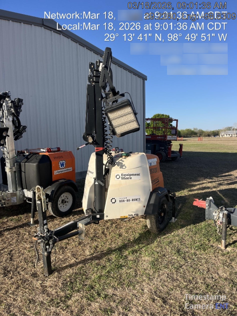 2023 Generac MLT2 Diesel, Flex Switch 120V Input, Powerzone Controller, (4) 320W LED Lights, 4kW Generator, 39.9 Gal Fuel Tank, 2" Ball, T3