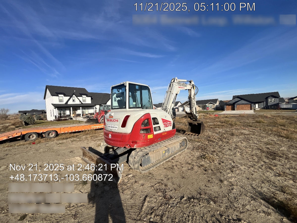2021 TAKEUCHI TB370CR
