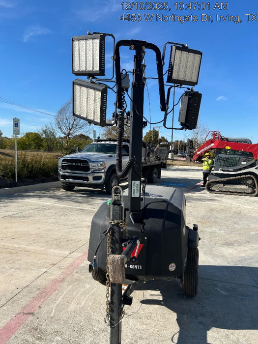 2024 Wacker Neuson LTT4 Diesel, Kohler KDW702, Deep Sea Controller, Auto Start, LED 320W, Bypass Outlet, T3