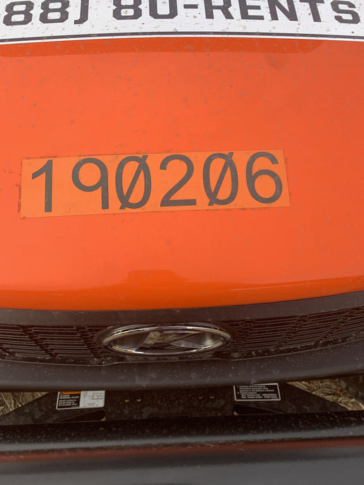 2021 Kubota RTV-X1140W-H Plastic Canopy, Windshield Acrylic Clear, LED Strobe Light, Wire Harness Kit, Back up Alarm