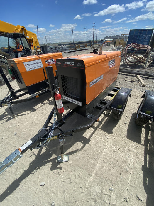 2023 Lincoln Electric LE400 Kubota V1505, Trlr, Cable Rack, Light Kit, ES Decals, T3