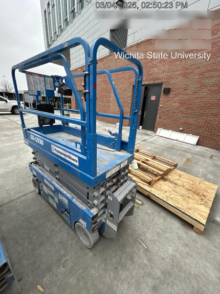 2020 Genie GS-1930 Fixed rails with chain entry gate - Pre A92.20