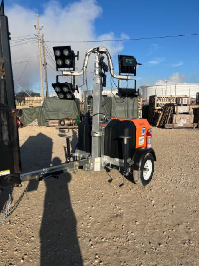 2024 Wanco WLTT-4MM4K Diesel, Deep Sea Controller, Shore Power Plug, Auto Start, (4) 350W LED Floodlights, 4kW Generator, 60 Gal Fuel Tank, 2" Ball, T3