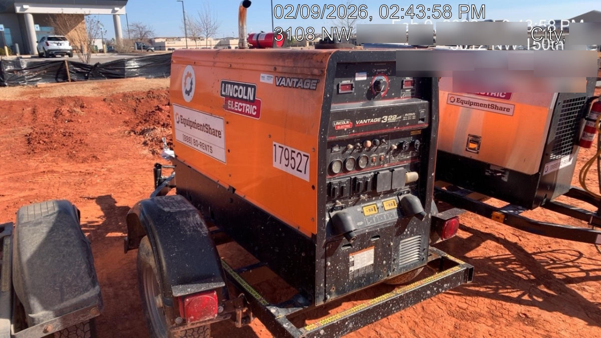 2021 Lincoln Electric Vantage 322 VANTAGE 322 READY-PAK 3
