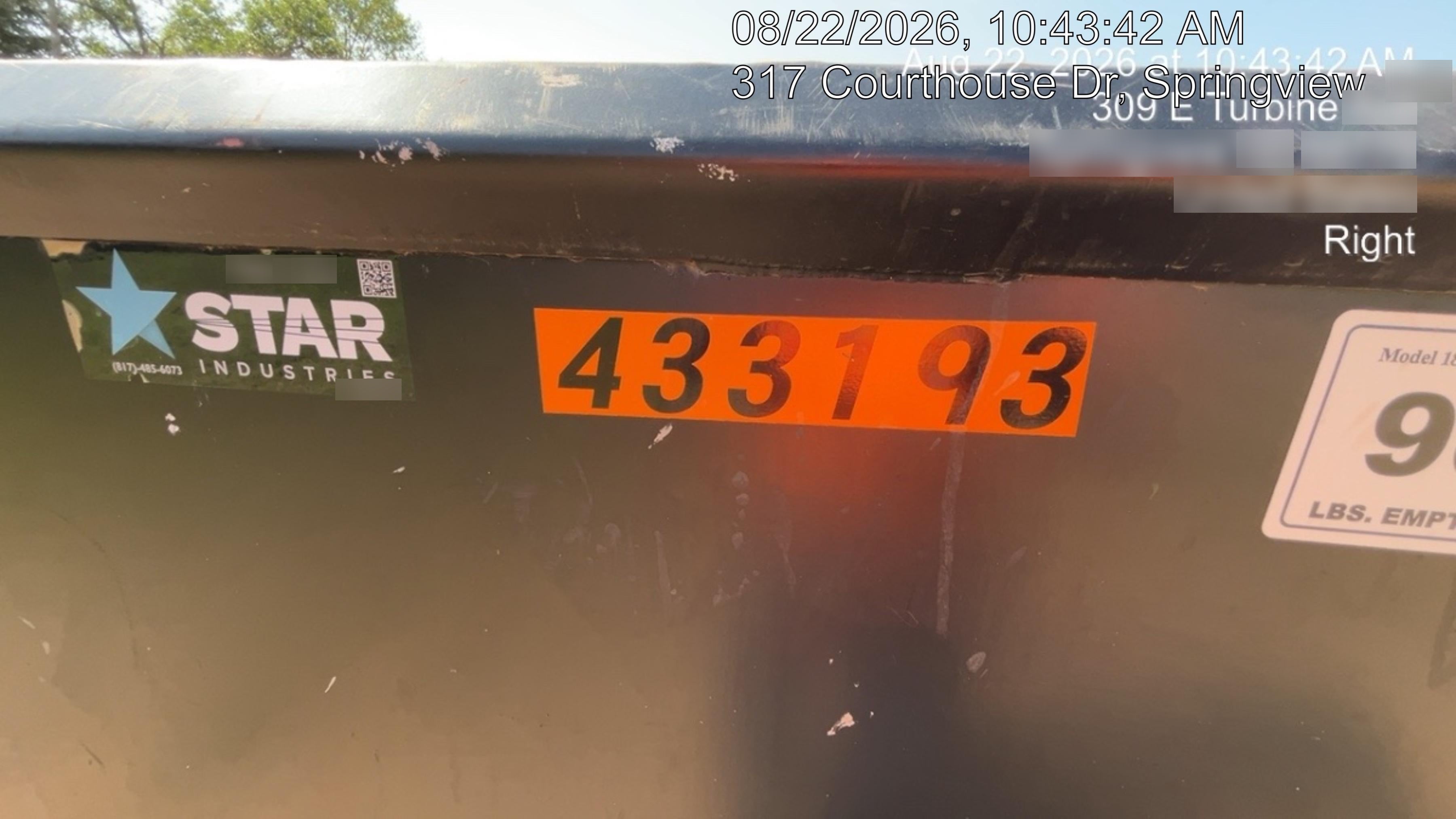 2024 STAR INDUSTRIES M-1820 - Self-Dump Hopper