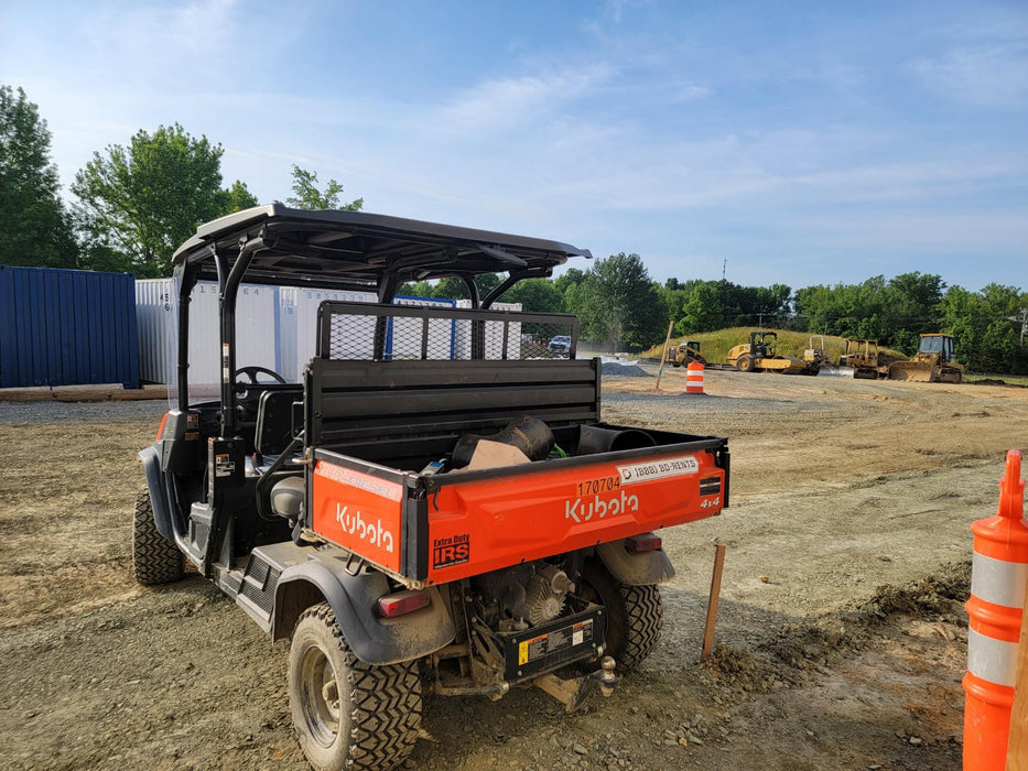 2021 Kubota RTV-X1140W-H Plastic Canopy, Windshield Acrylic Clear, LED Strobe Light, Wire Harness Kit, Back up Alarm