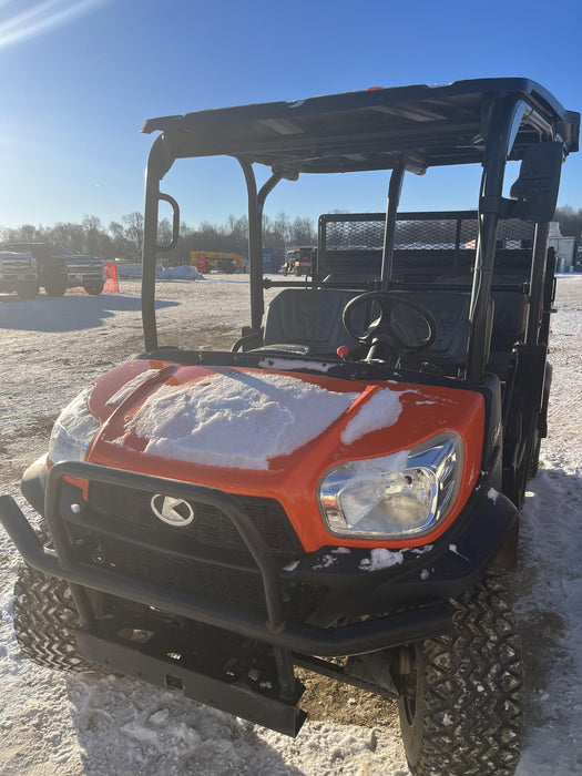 2022 Kubota RTV-X1140W-H Plastic Canopy, Windshield Acrylic Clear, LED Strobe Light, Wire Harness Kit, Back up Alarm
