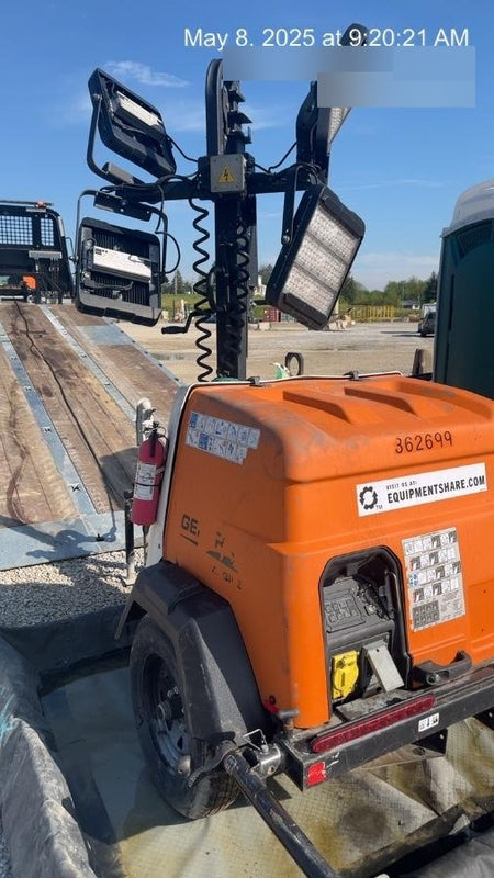 2023 Generac MLT2 Diesel, Flex Switch 120V Input, Powerzone Controller, 
(4) 320W LED Lights, 4kW Generator, 39.9 Gal Fuel Tank, 2" Ball, T3