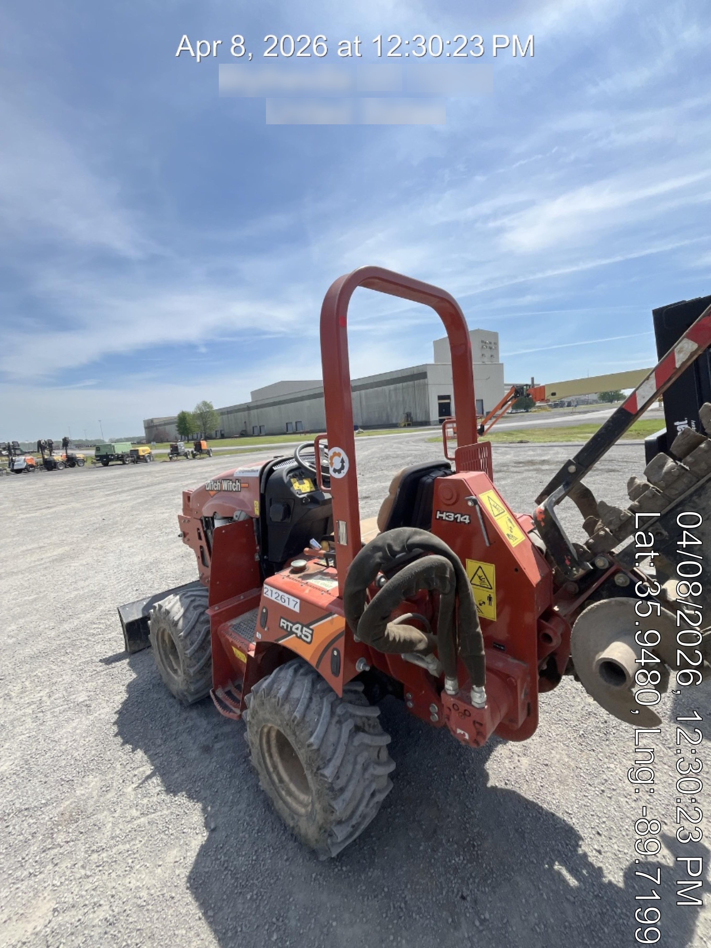 2022 DITCH WITCH RT45A
