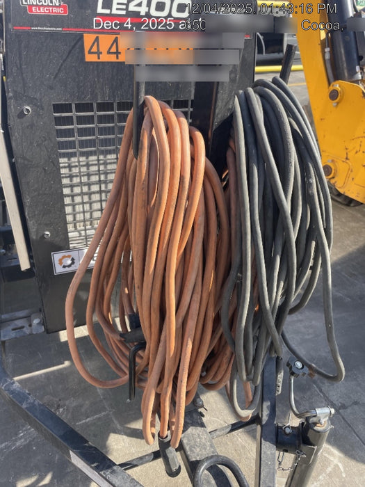 2024 Lincoln Electric LE400 Kubota V1505, Trlr, Cable Rack, Light Kit, ES Decals, T3