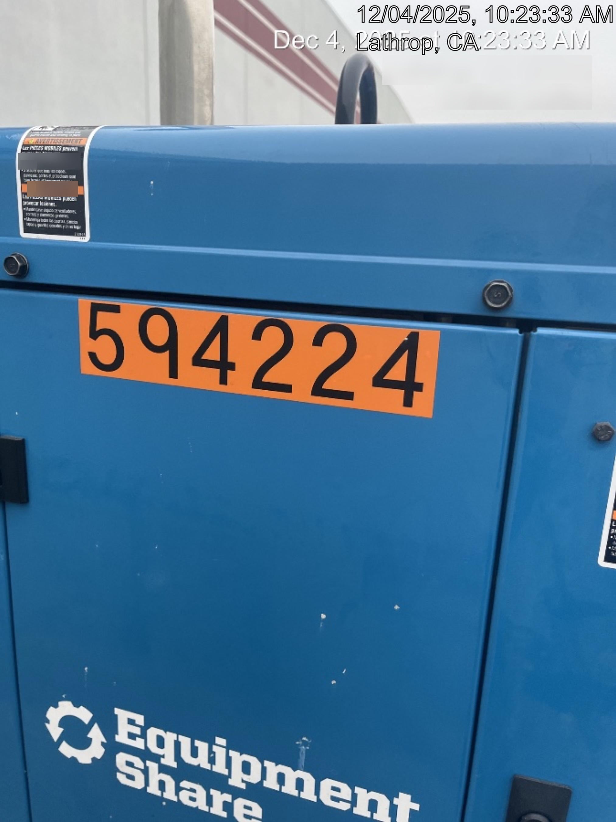 2025 MILLER ELECTRIC BIG BLUE 500