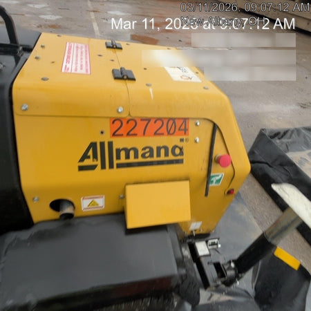 2022 Allmand NLV3GR (4) LED Light Fixture 350W, 23' Vertical Mast, 3kW Prime, Towable, Deep Sea L401, Leveling Jacks, Yanmar T4F 5.8hp