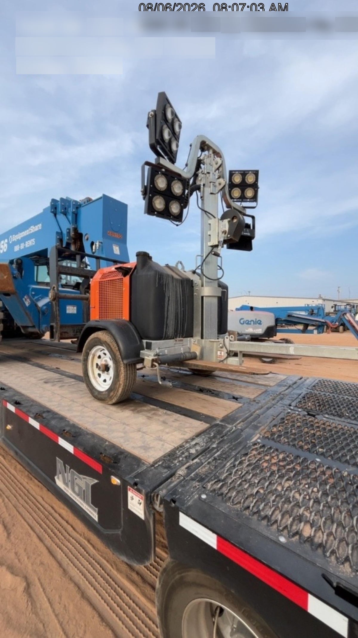 2024 Wanco WLTT-4MM4K Diesel, Deep Sea Controller, Shore Power Plug, Auto Start, (4) 350W LED Floodlights, 4kW Generator, 60 Gal Fuel Tank, 2" Ball, T3