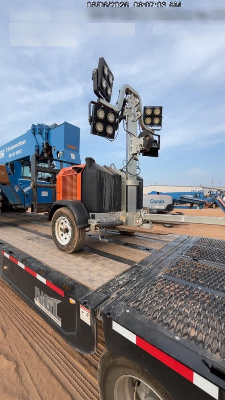 2024 Wanco WLTT-4MM4K Diesel, Deep Sea Controller, Shore Power Plug, Auto Start, (4) 350W LED Floodlights, 4kW Generator, 60 Gal Fuel Tank, 2" Ball, T3