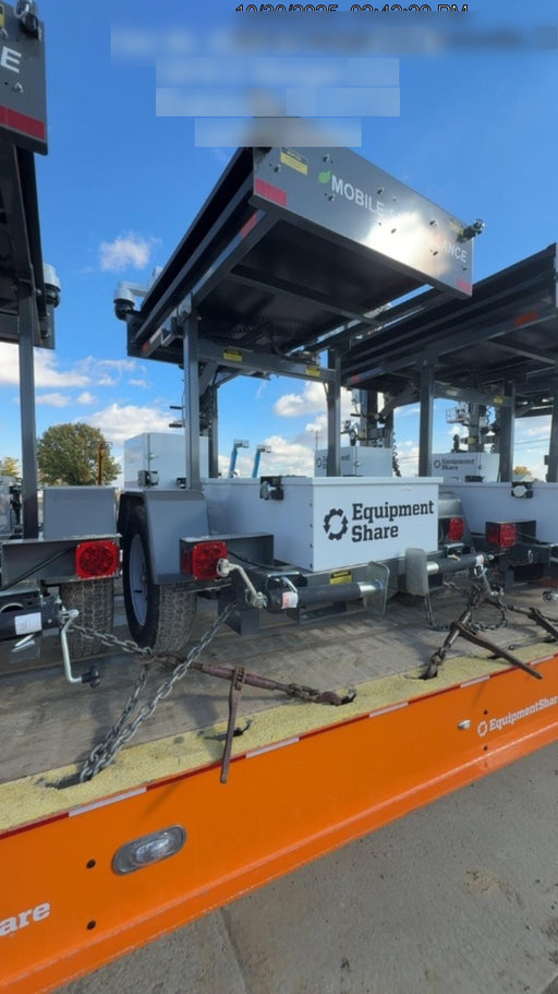 2025 NATIONAL SIGNAL Sunray Solar-Powered Mobile Integrator Tower