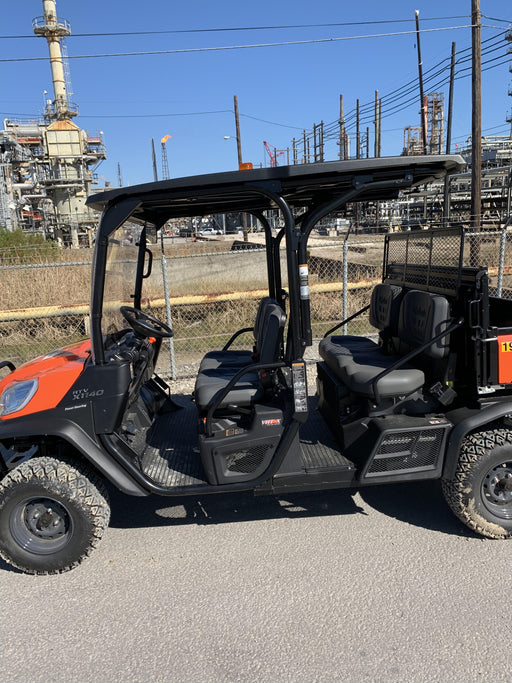 2022 Kubota RTV-X1140W-H Plastic Canopy, Windshield Acrylic Clear, LED Strobe Light, Wire Harness Kit, Back up Alarm