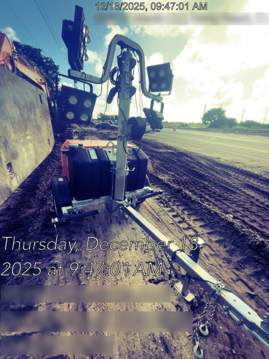 2023 Wanco WLTT-4MM4K Diesel, Deep Sea Controller, Shore Power Plug, Auto Start, (4) 350W LED Floodlights, 4kW Generator, 60 Gal Fuel Tank, 2" Ball, T3