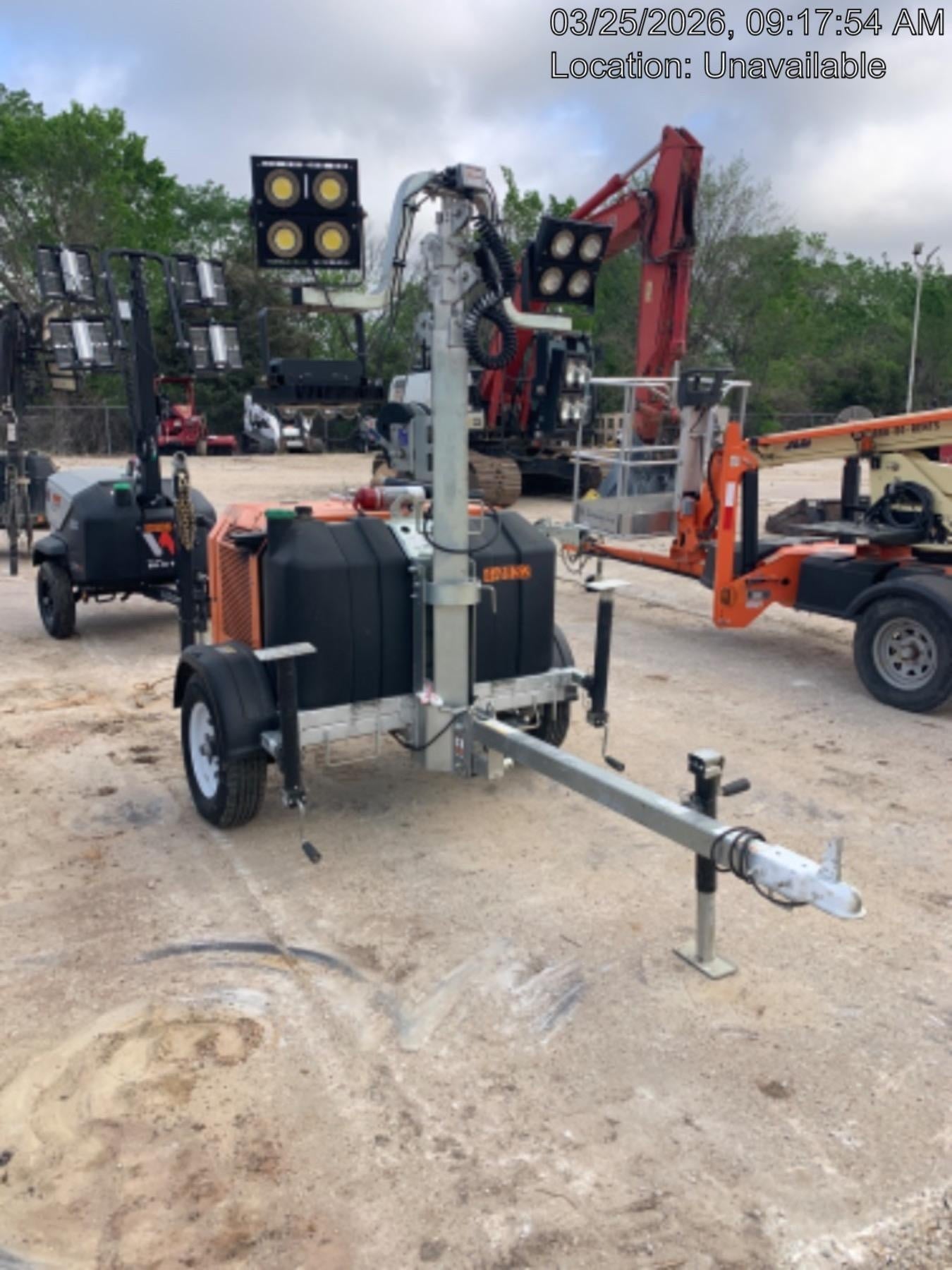 2024 Wanco WLTT-4MM4K Diesel, Deep Sea Controller, Shore Power Plug, Auto Start, (4) 350W LED Floodlights, 4kW Generator, 60 Gal Fuel Tank, 2" Ball, T3