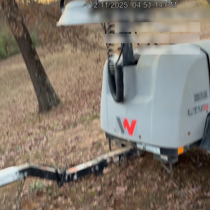 2019 Wacker Neuson LTV6L-MH Wacker Neuson LTV6L Mobile Light Tower w/Fuel Level Sensor Installed