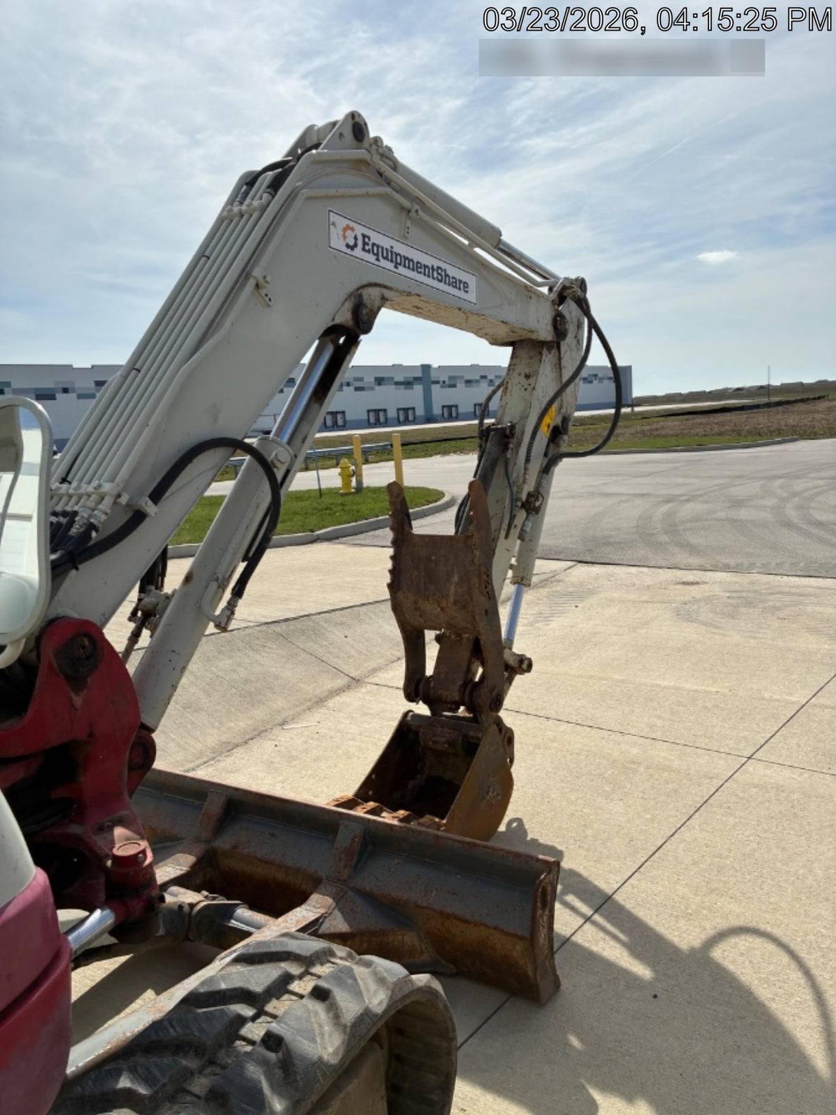 2019 Takeuchi TB260 Takeuchi TB260 Canopy w/Rubber Tracks, Auxiliary Hydraulics, Standard Blade, Manual QC
