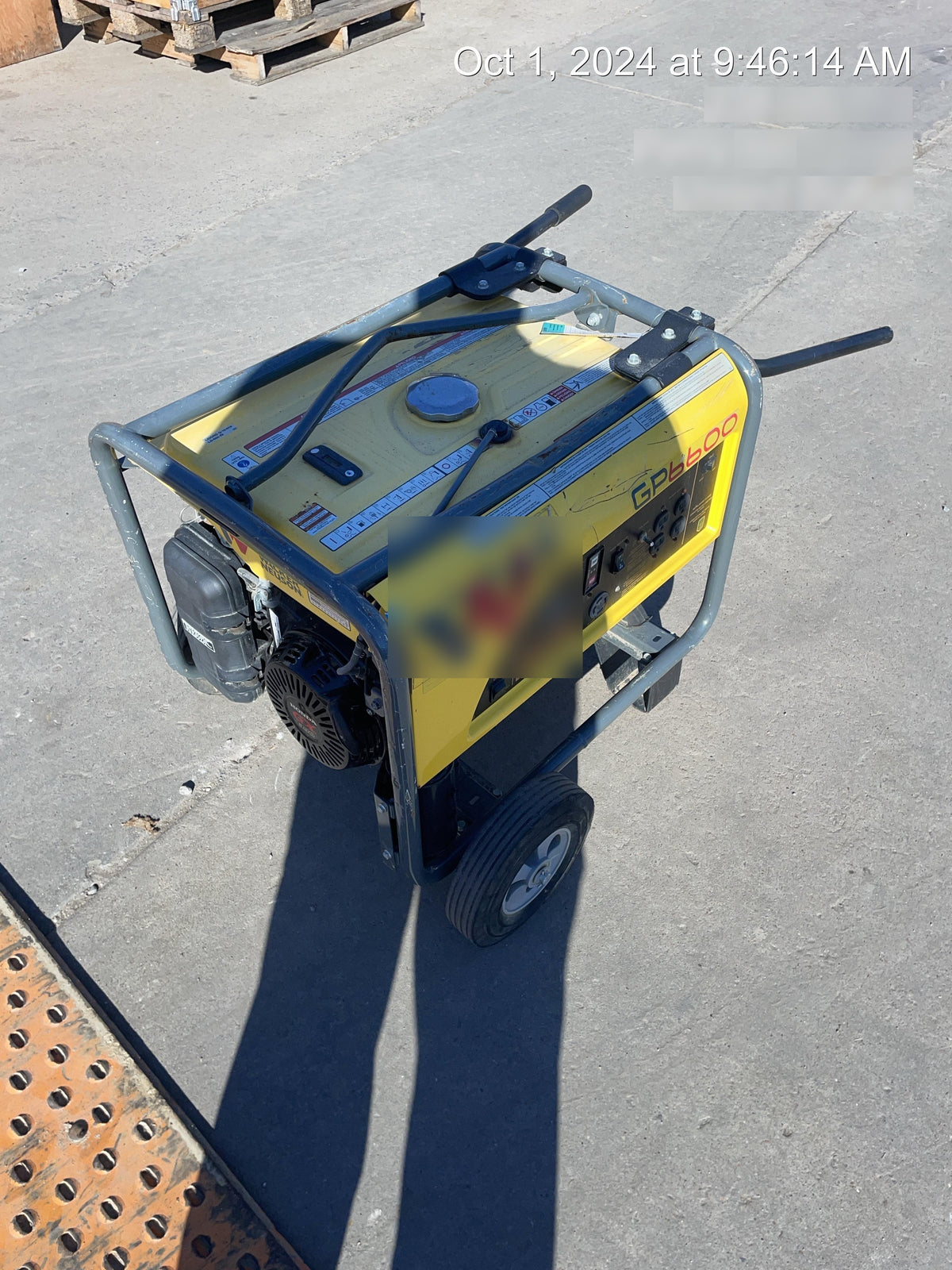 2019 WACKER NEUSON GP6600A