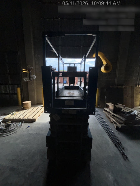2019 Genie GS-2632 Folding rails with half height swing gate