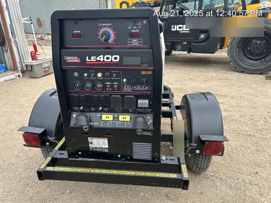 2024 Lincoln Electric LE400 Kubota V1505, Trlr, Cable Rack, Light Kit, ES Decals, T3