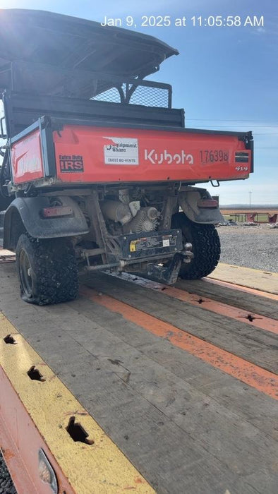 2021 Kubota RTV-X1140W-H Plastic Canopy, Windshield Acrylic Clear, LED Strobe Light, Wire Harness Kit, Back up Alarm