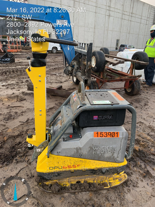 2021 Wacker Neuson DPU6555 DSL Vibroplate