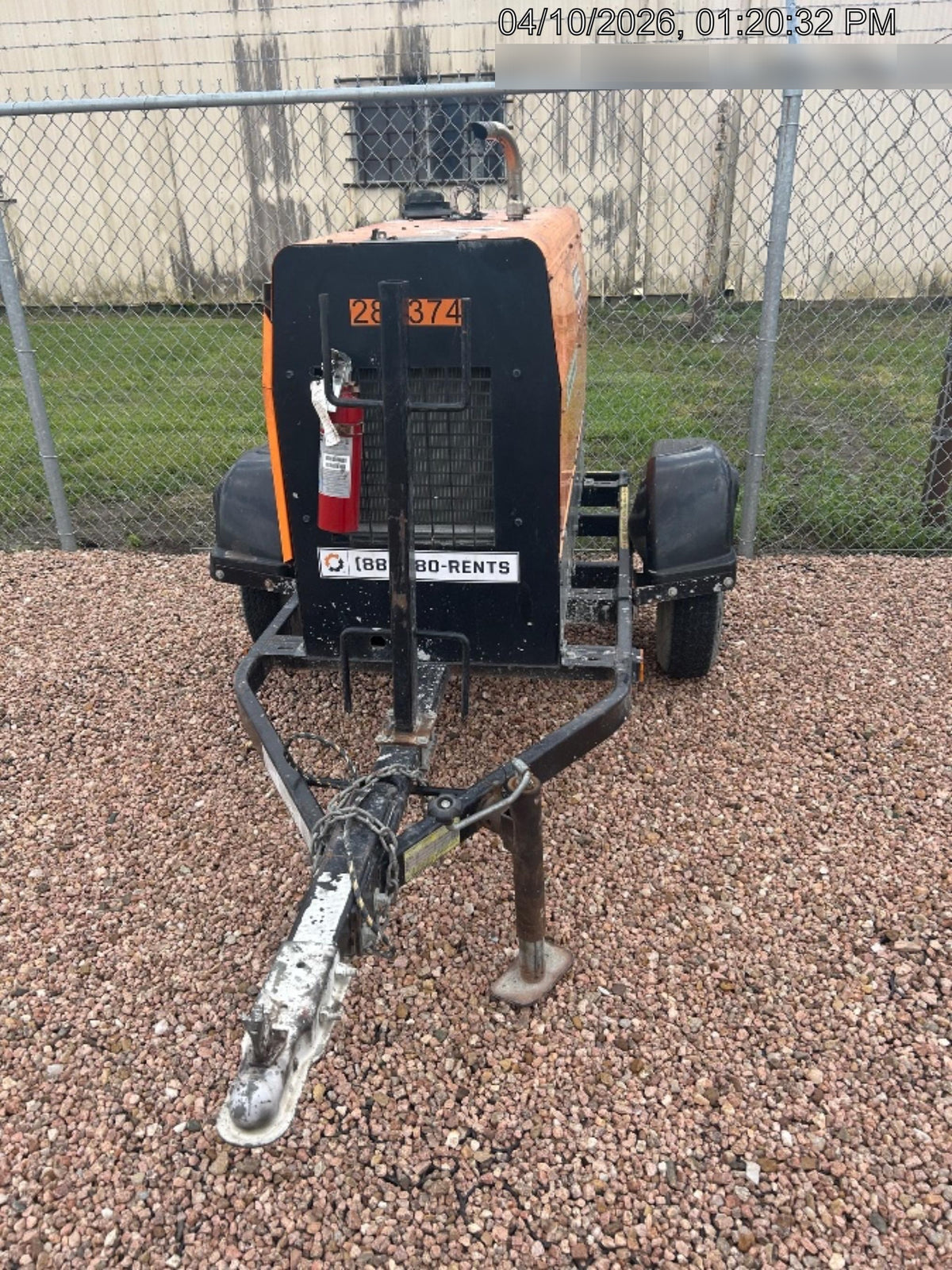 2022 Lincoln Electric LE400 Kubota V1505, Trlr, Cable Rack, Light Kit, ES Decals, T3