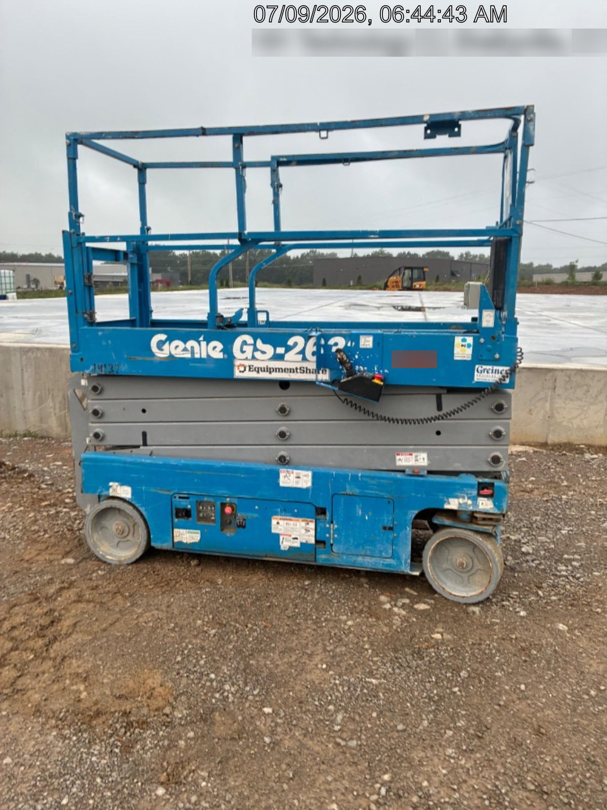 2018 Genie GS-2632 Genie GS-2632 w/Fixed Rail, Chain Entry