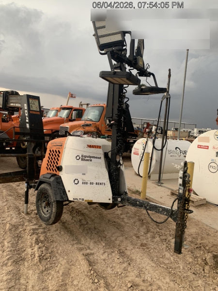 2023 Generac MLT2 Diesel, Flex Switch 120V Input, Powerzone Controller, (4) 320W LED Lights, 4kW Generator, 39.9 Gal Fuel Tank, 2" Ball, T3