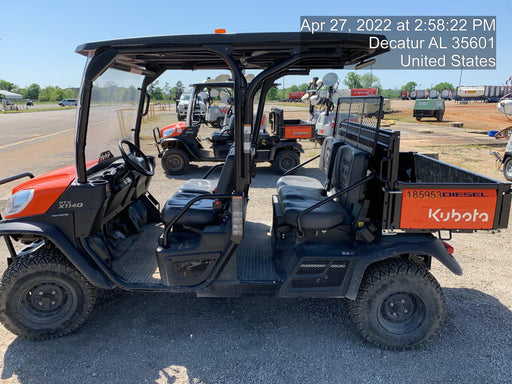 Kubota RTV-X1140W-H Plastic Canopy, Windshield Acrylic Clear, LED Strobe Light, Wire Harness Kit, Back up Alarm